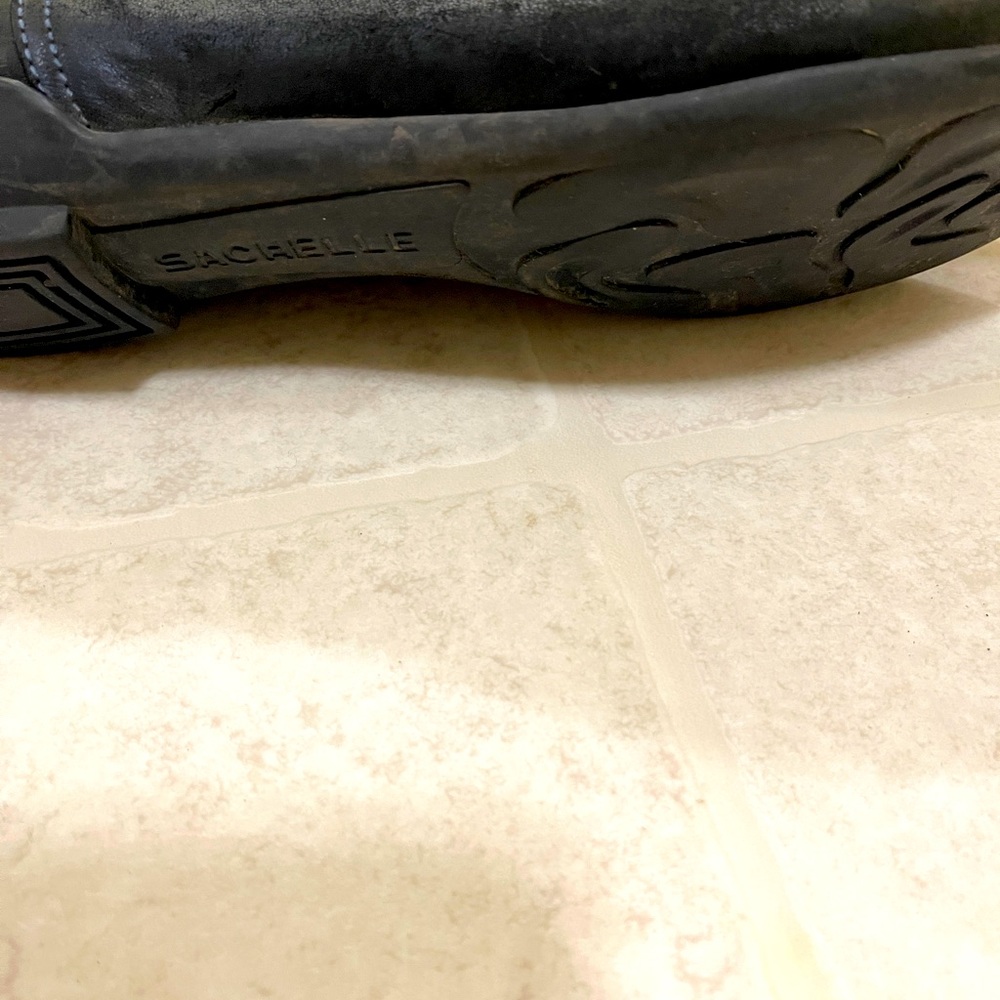Blue Leather suede boots - Picture 6 of 10